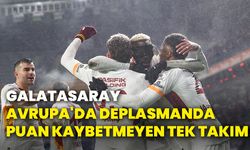 Galatasaray, Avrupa'da deplasmanda puan kaybetmeyen tek takım!