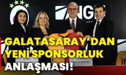 Galatasaray’dan yeni sponsorluk anlaşması!