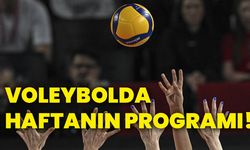 Voleybolda haftanın programı!