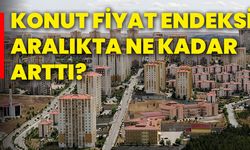 Konut Fiyat Endeksi aralıkta ne kadar arttı?