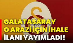 Galatasaray, o arazi için ihale ilanı yayımladı!