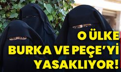 O ülke burka ve peçe’yi yasaklıyor!