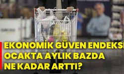 Ekonomik Güven Endeksi ocakta aylık bazda ne kadar arttı?