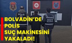 Bolvadin’de polis suç makinesini yakaladı!