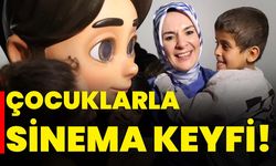 Çocuklarla sinema keyfi!