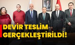 Devir teslim gerçekleştirildi!