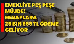 Emekliye peş peşe müjde! Hesaplara 25 bin 969 TL ödeme geliyor