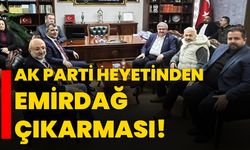 AK Parti heyetinden Emirdağ çıkarması!