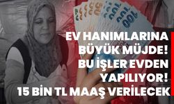 Ev hanımlarına büyük müjde! Bu işler evden yapılıyor! 15 Bin TL maaş verilecek