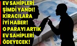 Ev Sahipleri Şimdi Yandı! Kiracılara İyi Haber! O Parayı Artık Ev Sahipleri Ödeyecek!