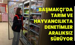 Başmakçı’da Tarım ve Hayvancılıkta Denetimler Aralıksız Sürüyor