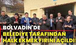 Bolvadin'de belediye tarafından halk ekmek fırını açıldı!