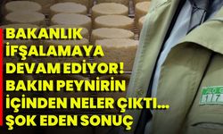 Bakanlık İfşalamaya Devam Ediyor! Bakın Peynirin İçinden Neler Çıktı… Şok Eden Sonuç