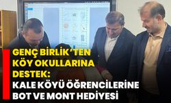 Genç Birlik’ten Köy Okullarına Destek: Kale Köyü Öğrencilerine Bot ve Mont Hediyesi