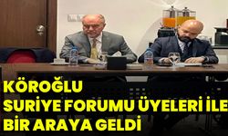 Köroğlu Suriye Forumu Üyeleri İle Bir Araya Geldi