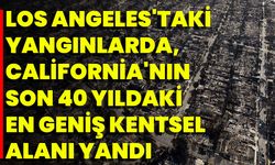 Los Angeles'taki Yangınlarda, California'nın Son 40 Yıldaki En Geniş Kentsel Alanı Yandı