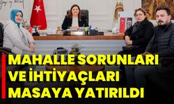 Mahalle Sorunları Ve İhtiyaçları Masaya Yatırıldı