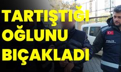 Samsun’da tartıştığı oğlunu bıçaklayan baba gözaltına alındı.