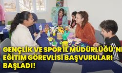 Gençlik Ve Spor İl Müdürlüğü’ne eğitim görevlisi başvuruları başladı!