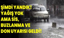 Şimdi yandık! Yağış yok ama sis, buzlanma ve don uyarısı geldi! MGM’den o illere korkutan uyarı