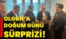 Olgun’a doğum günü sürprizi