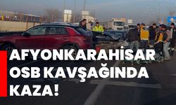 Afyonkarahisar OSB kavşağında kaza!