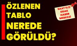 Özlenen tablo nerede görüldü?