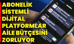 Abonelik Sistemli Dijital Platformlar Aile Bütçesini Zorluyor