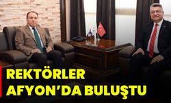 Rektörler Afyon’da Buluştu