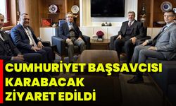 Cumhuriyet Başsavcısı Karabacak Ziyaret Edildi