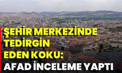 Şehir Merkezinde Tedirgin Eden Koku: AFAD İnceleme Yaptı