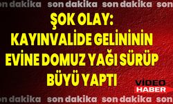 Şok Olay: Kayınvalide Eski Gelininin Evine Domuz Yağı Sürüp Büyü Yaptı