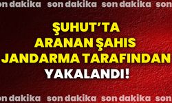 Şuhut’ta Aranan Şahıs Jandarma Tarafından Yakalandı!