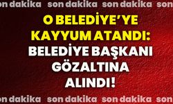 O belediye’ye kayyum atandı!