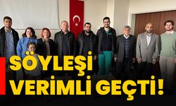 Söyleşi verimli geçti!