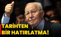 Tarihten bir hatırlatma!