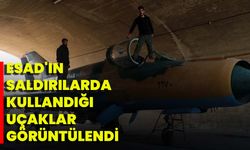 Esad'ın Saldırılarda Kullandığı Uçaklar Görüntülendi