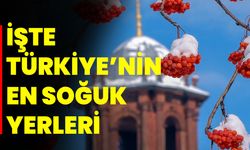 İşte Türkiye’nin en soğuk yerleri