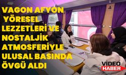 Vagon Afyon, Yöresel Lezzetleri ve Nostaljik Atmosferiyle Ulusal Basında Övgü Aldı