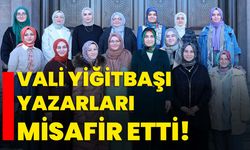 Vali Yiğitbaşı yazarları misafir etti!