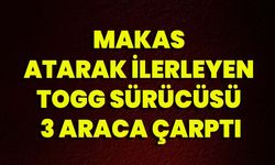 MAKAS ATARAK İLERLEYEN TOGG SÜRÜCÜSÜ 3 ARACA