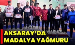 Aksaray’da madalya yağmuru: Afyonkarahisarlı güreşçilerden büyük başarı