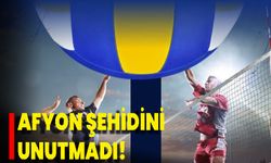 Afyon şehidini unutmadı!