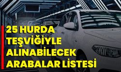 25 Hurda Teşviğiyle Alınabilecek Arabalar Listesi