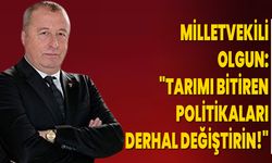 Milletvekili Olgun: "Tarımı Bitiren Politikaları Derhal Değiştirin!"