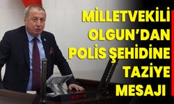 Milletvekili Olgun’dan polis şehidine taziye mesajı