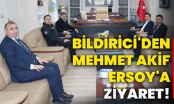 Bildirici'den Mehmet Akif Ersoy'a ziyaret!