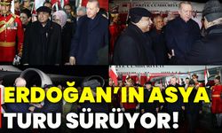 Erdoğan’ın Asya turu sürüyor!