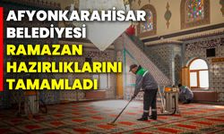 Afyonkarahisar Belediyesi Ramazan Hazırlıklarını Tamamladı