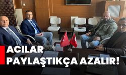 Acılar paylaştıkça azalır!